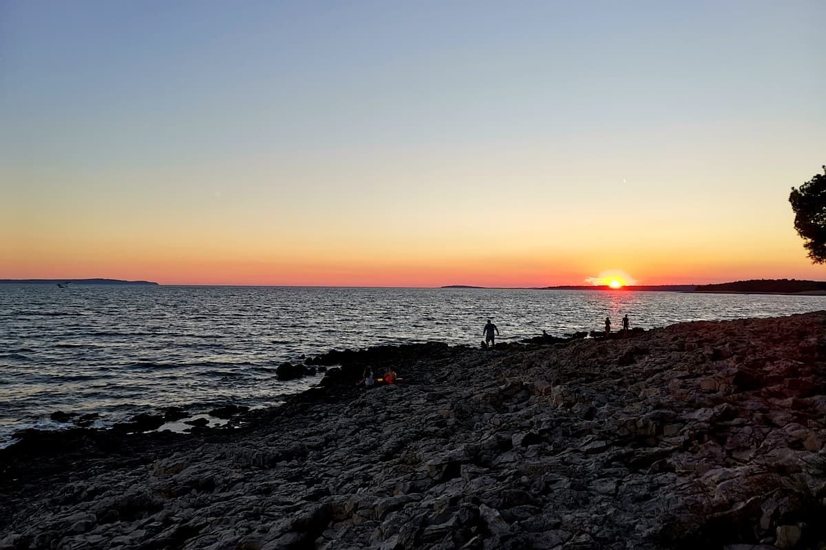 tramonto croazia