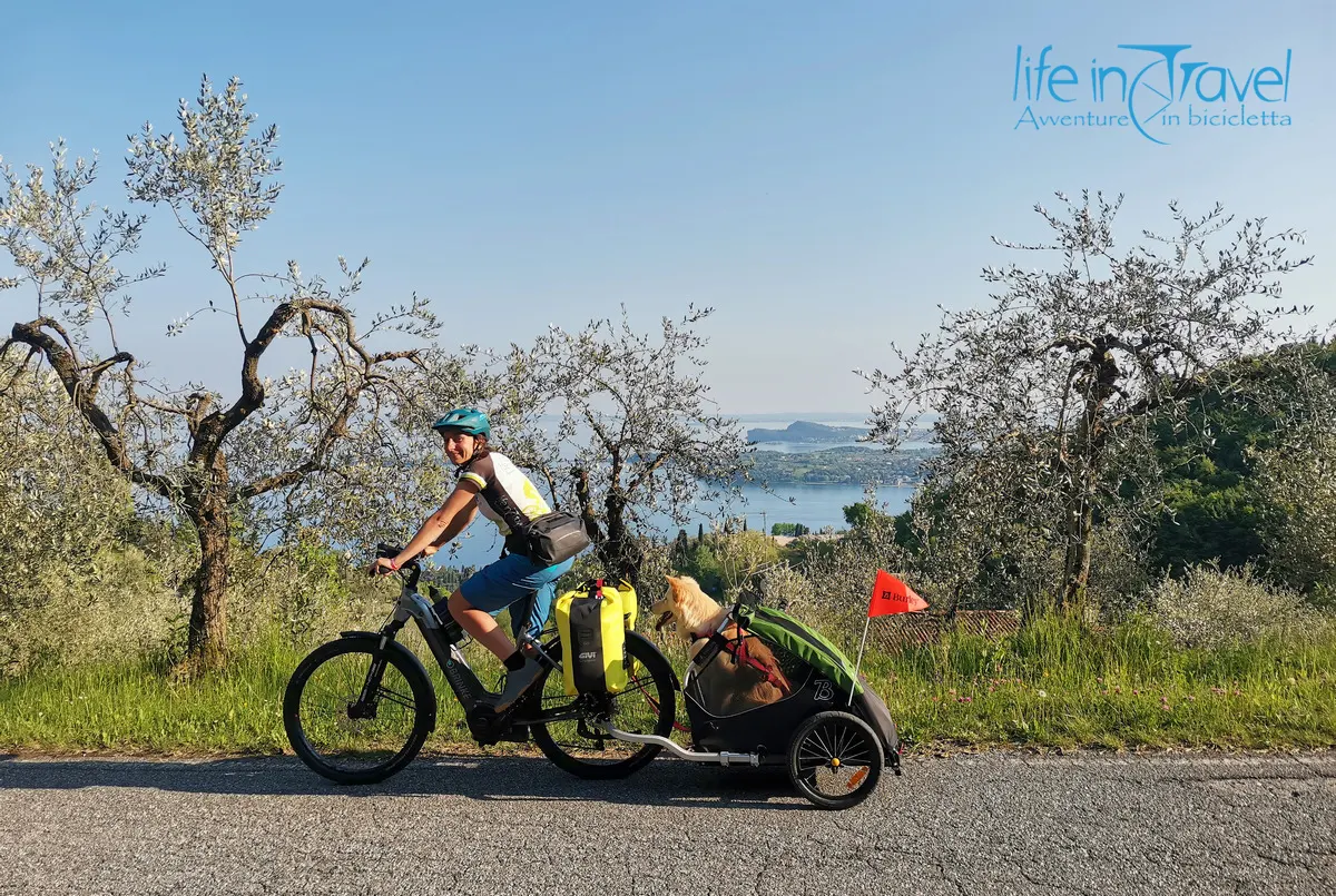 vero nala garda in bici elettrica