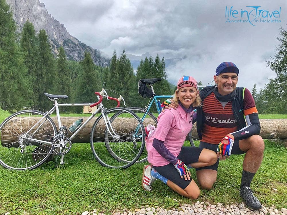 marghe e andrea eroica dolomiti