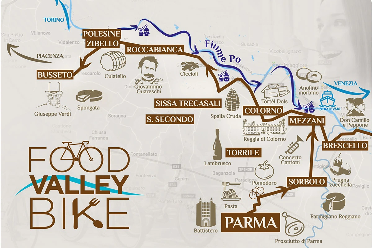 4 Food Valley Bike percorso