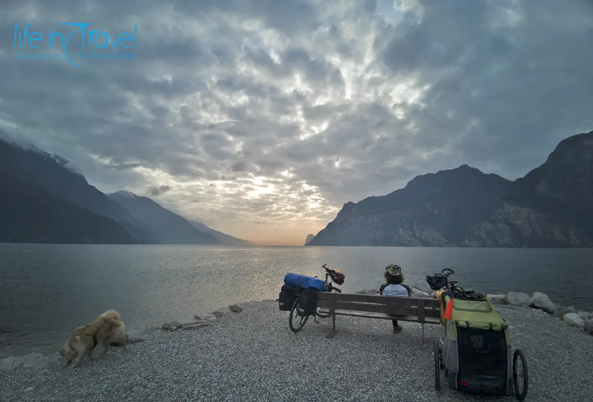 tramonto riva del garda