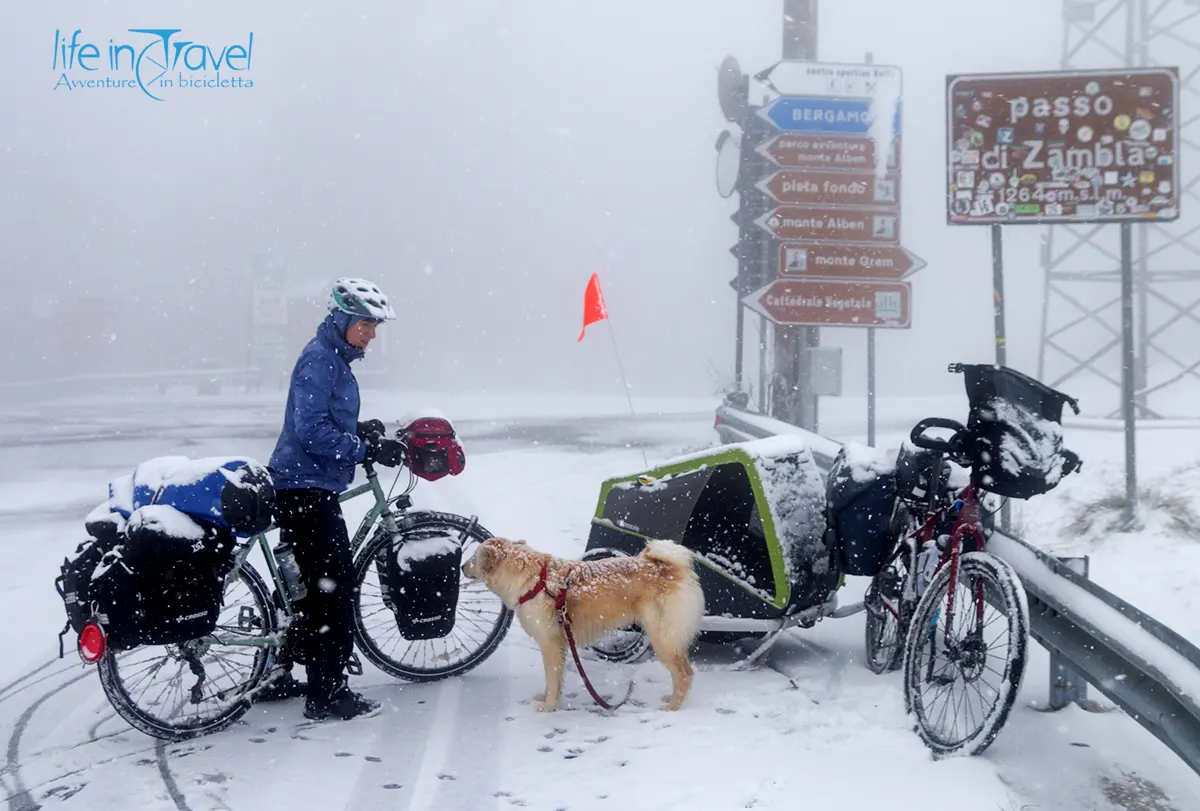 bici in inverno