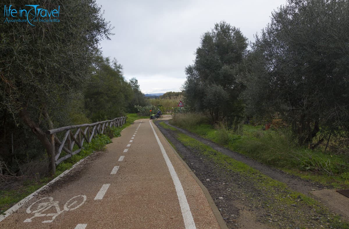 ciclabile verso alghero
