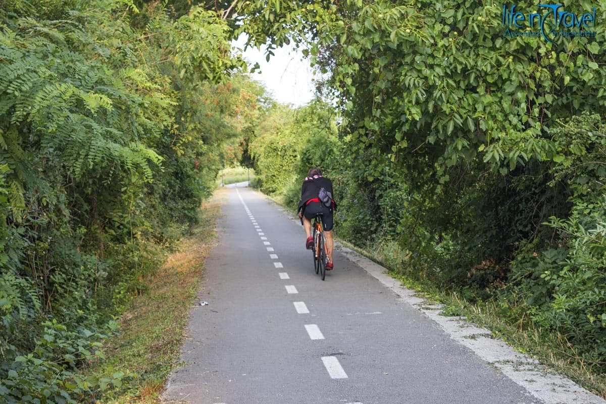 07 parenzana in bici ciclabile caporetto