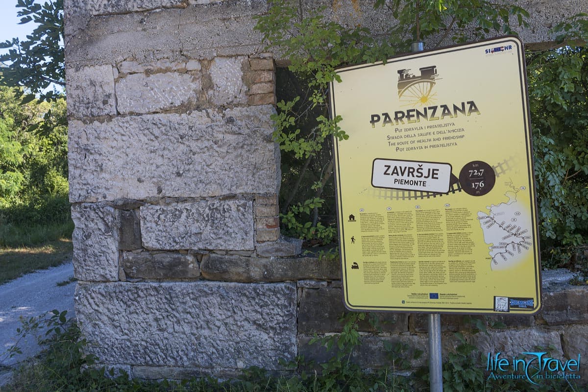 23 parenzana in bici PANNELLO ILLUSTRATIVO