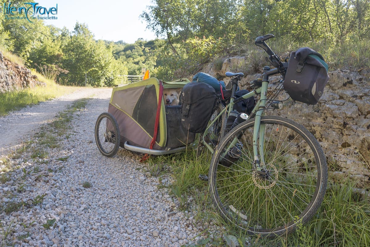 24 parenzana in bici sterrata nala