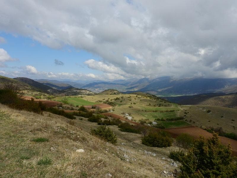 ascoli amatrice spoleto in bici