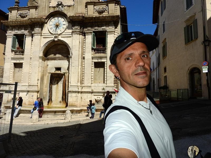 ascoli amatrice spoleto in bici