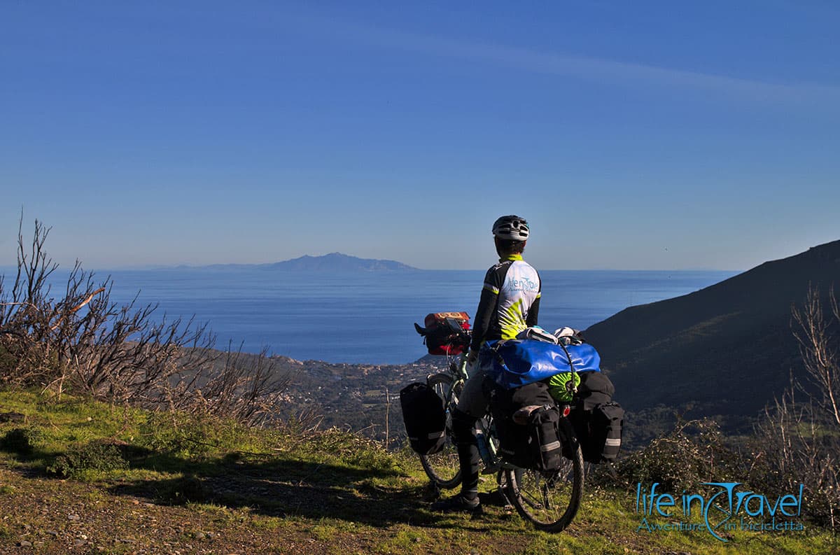 equilibrio carichi bici