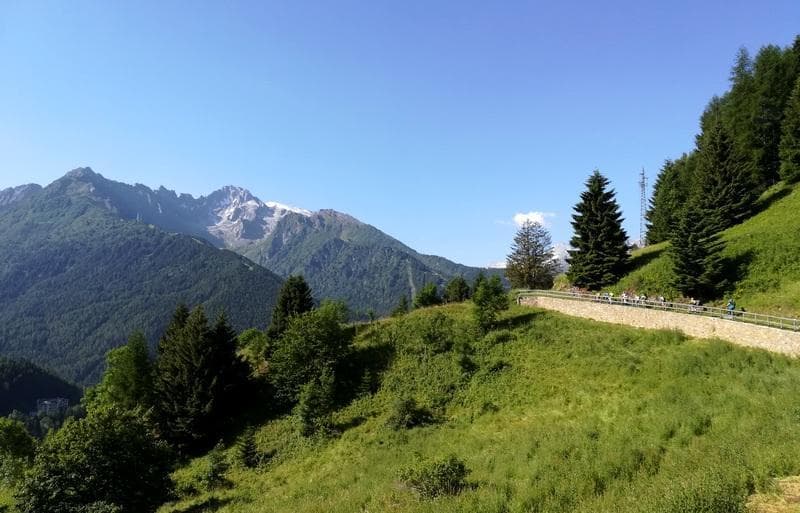 salita in val cané