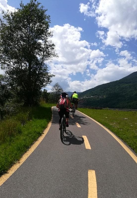 ciclabile alta valle camonica