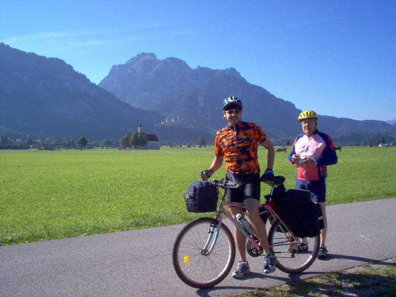strada romantica in bici
