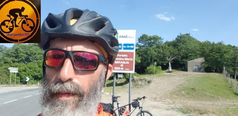 Domenico in bici