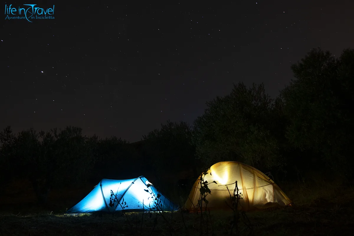 Cycling Sicily 19 notte in tenda sicilia