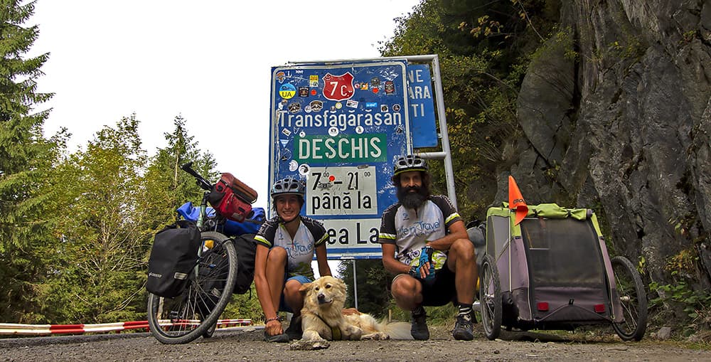 transfagarasan in bici