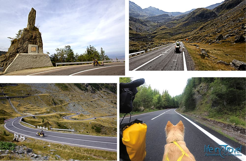 transfagarasan in bici