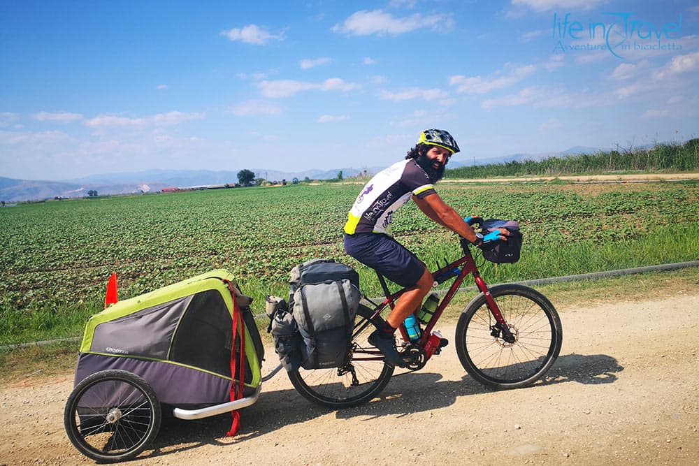 pianura in bici
