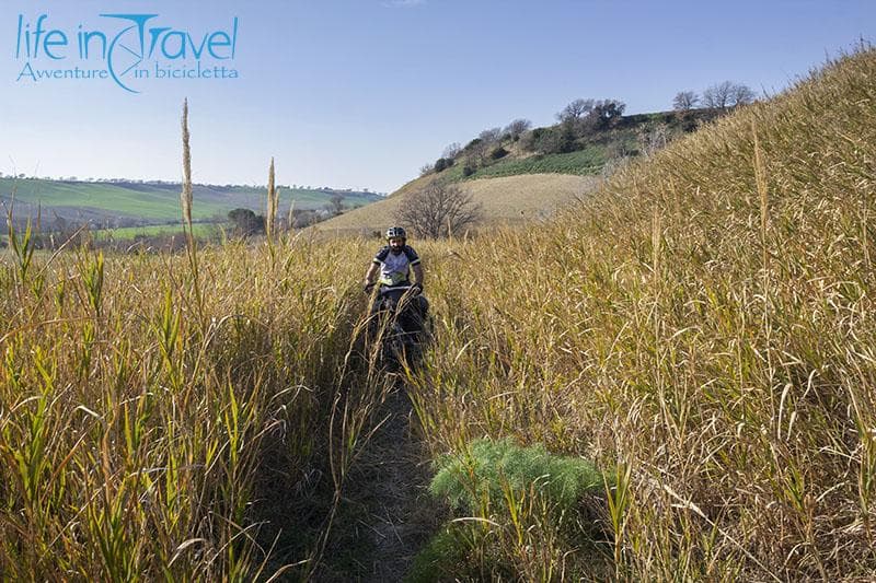 single trail vecchia ferrovia