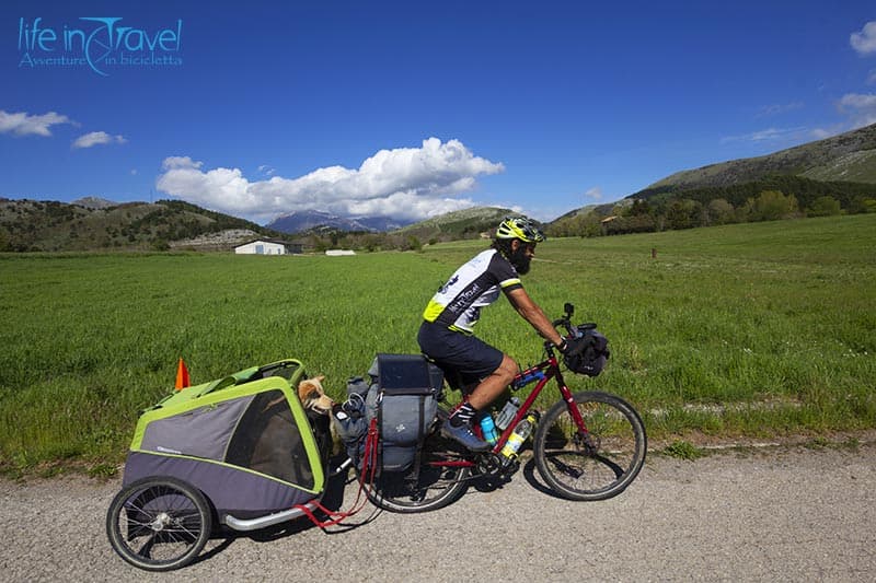pedalando verso morano