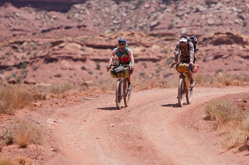 pedalando nello utah