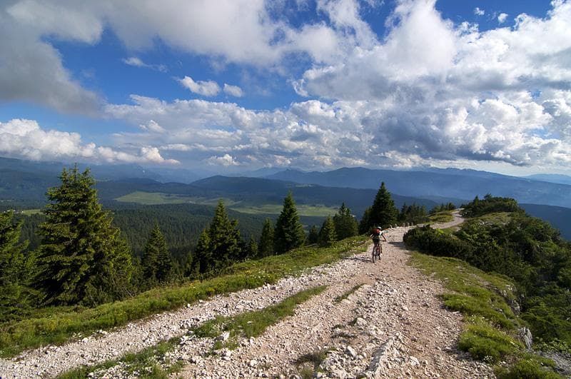 Foto MTB paesaggio