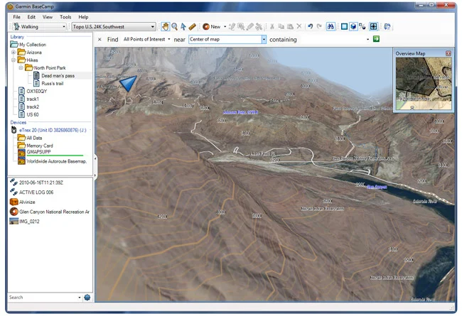 basecamp garmin software