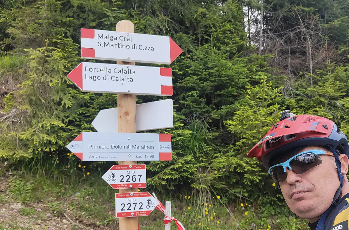 verso forcella calaita