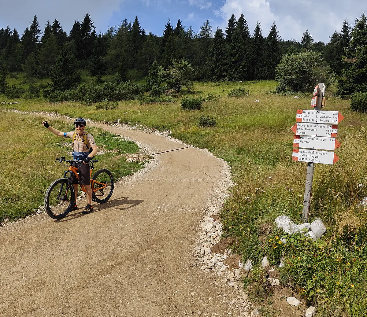 giro della paganella mtb bocca di san giovanni