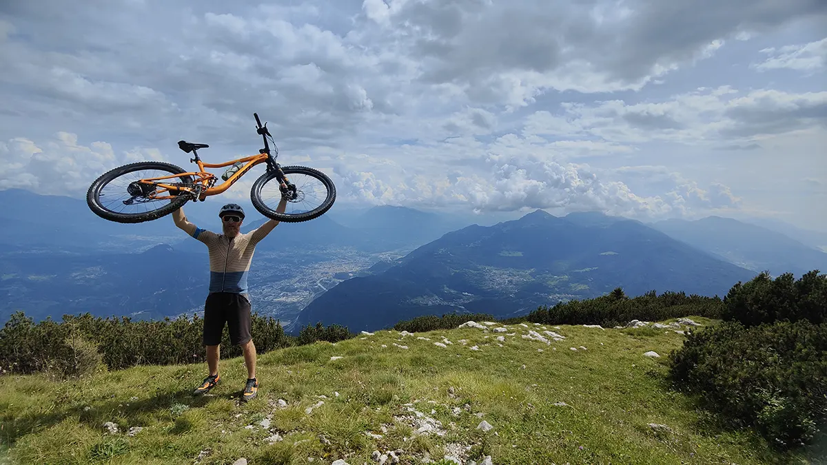 giro della paganella mtb cima paganella