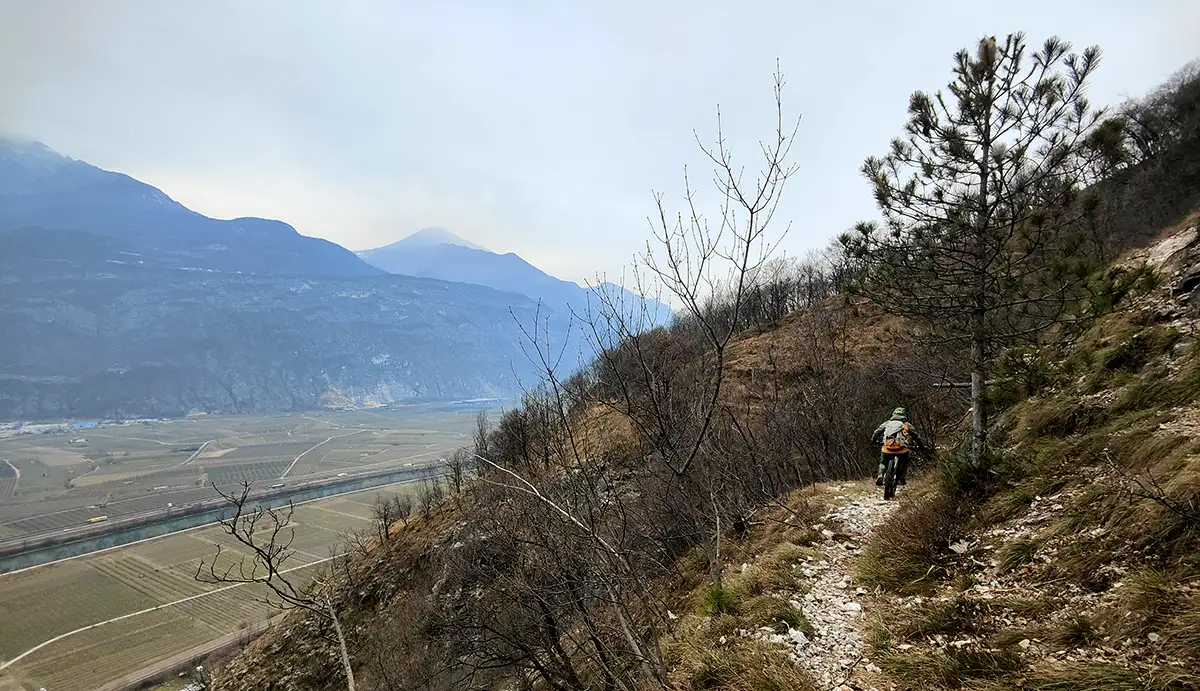 04 sentiero imperatore vigolana mtb