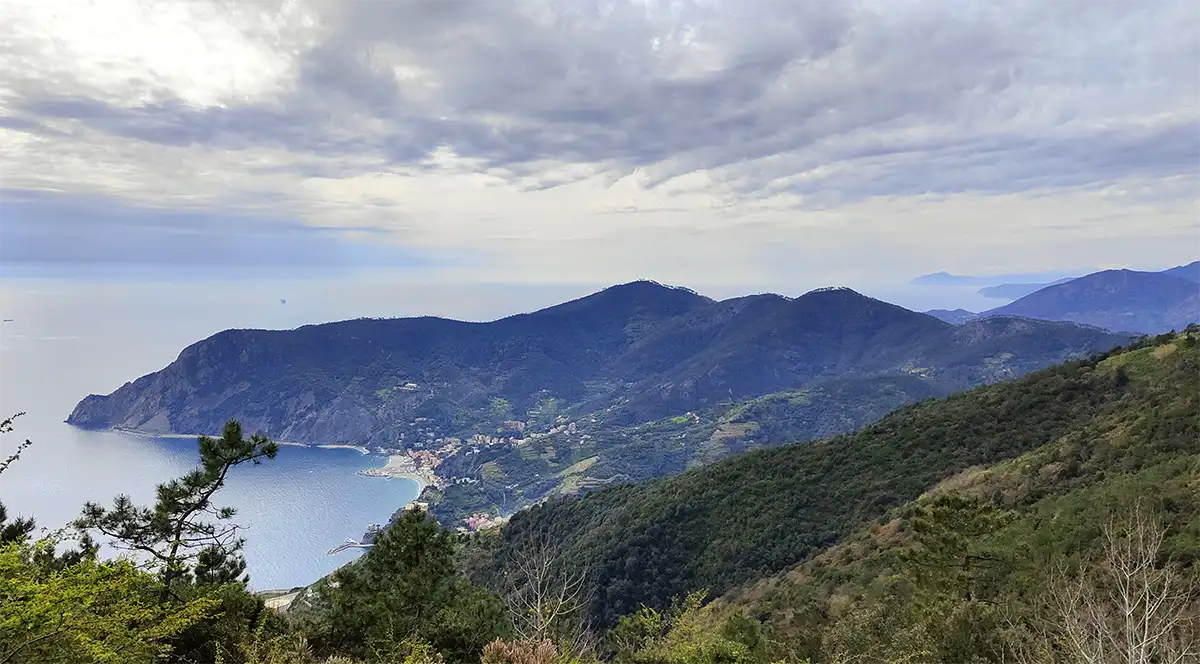 in bici panoramica 5 terre monterosso