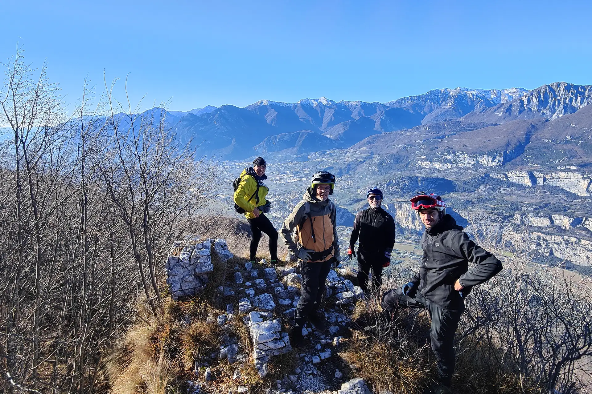 Monte Velo da Braila in MTB