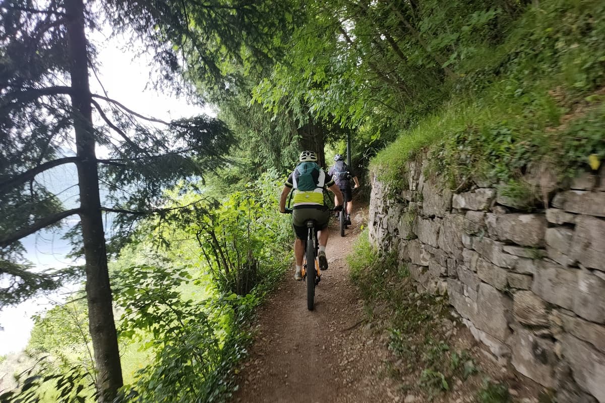 sterrati panoramici sentiero del viandante