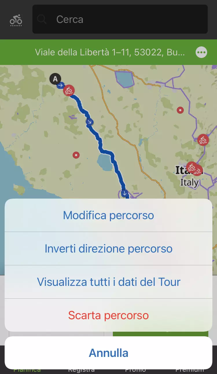 12C aggiustare il tour