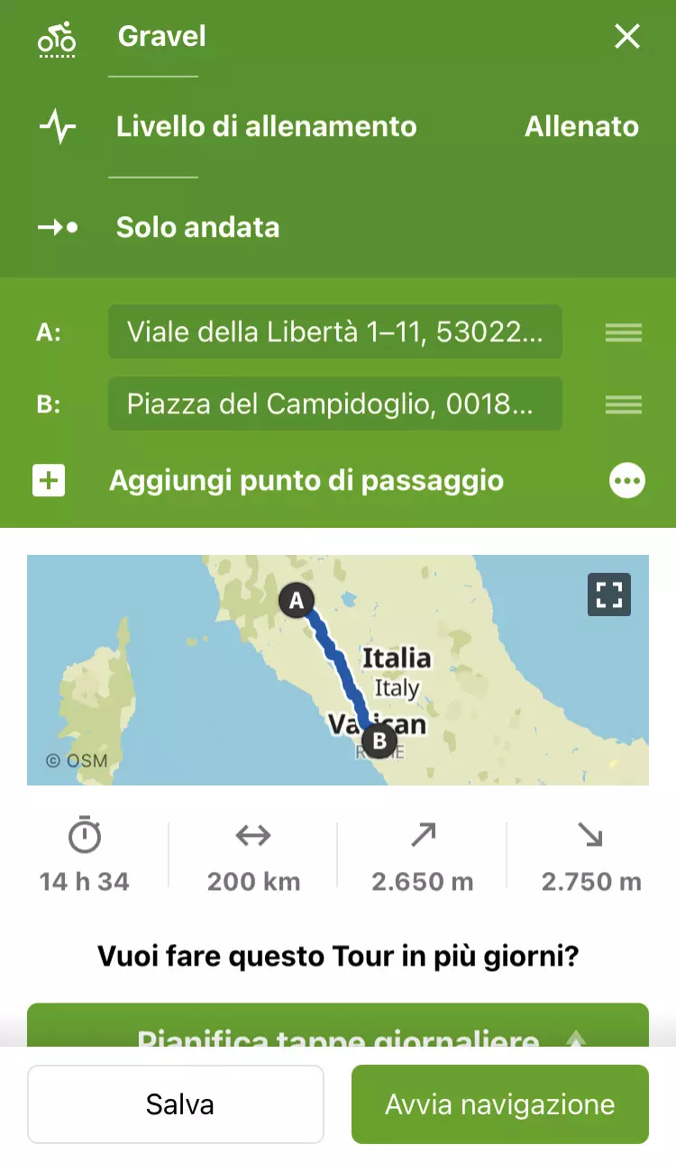 11C aggiunta waypoint