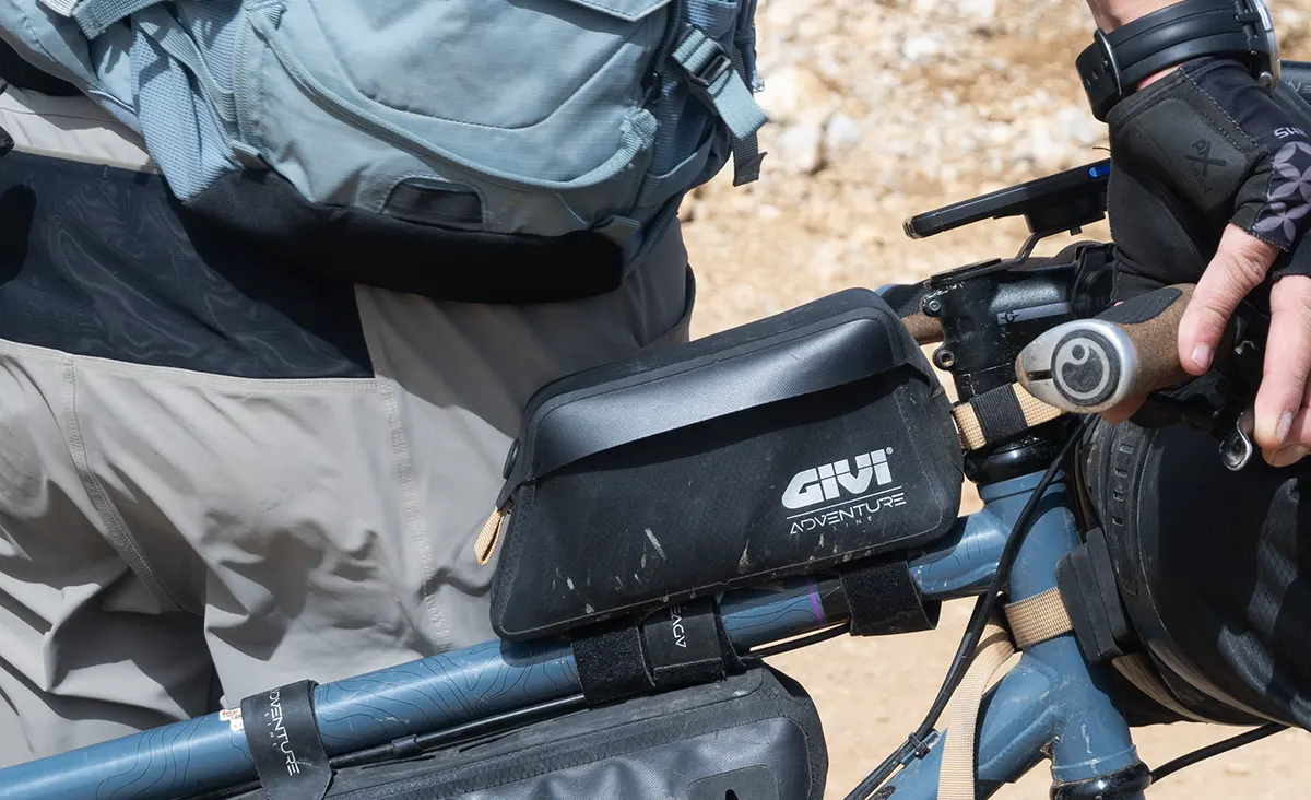 setup viaggio in bici turchia borse bikepacking