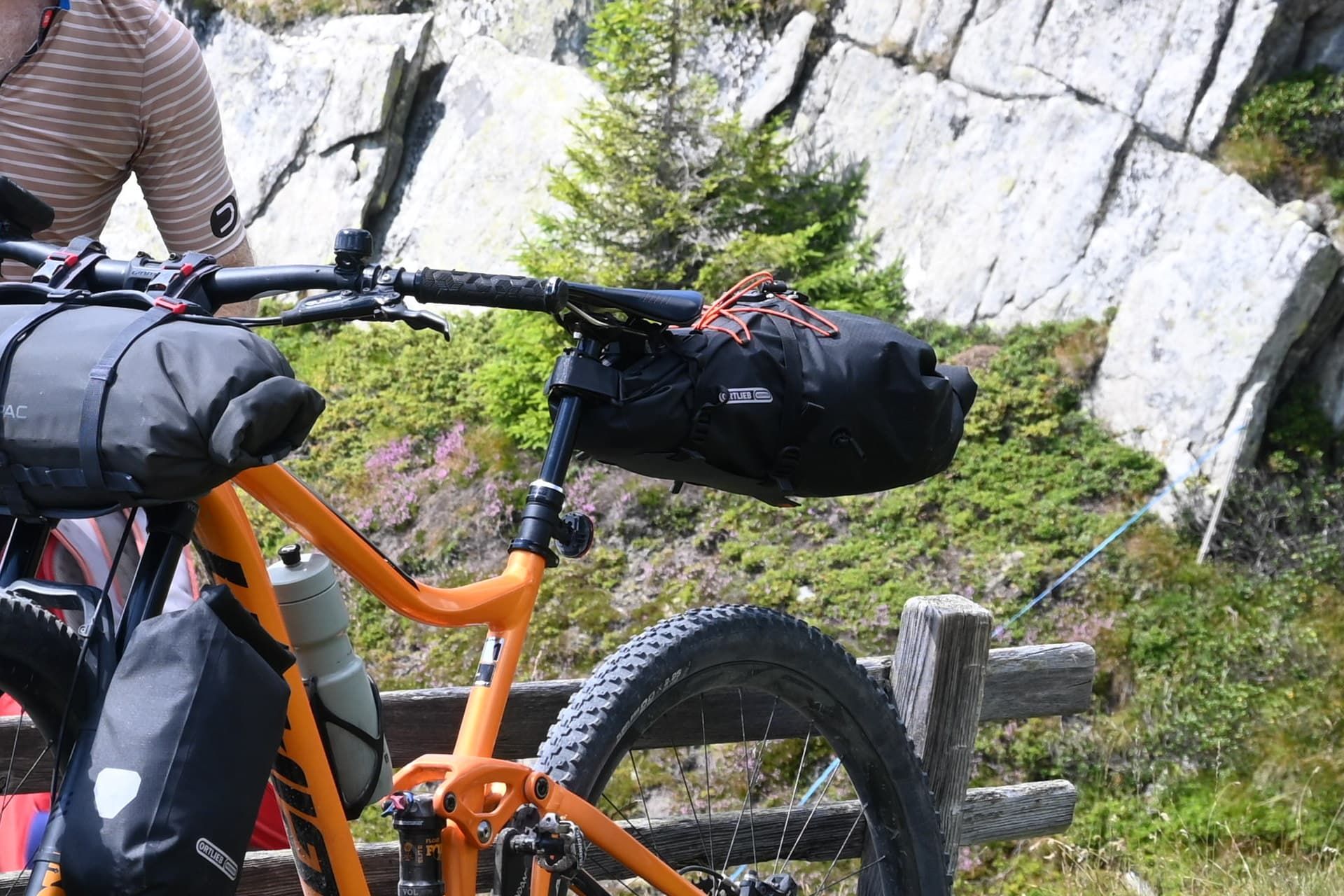 Borse sottosella Bikepacking con telescopico