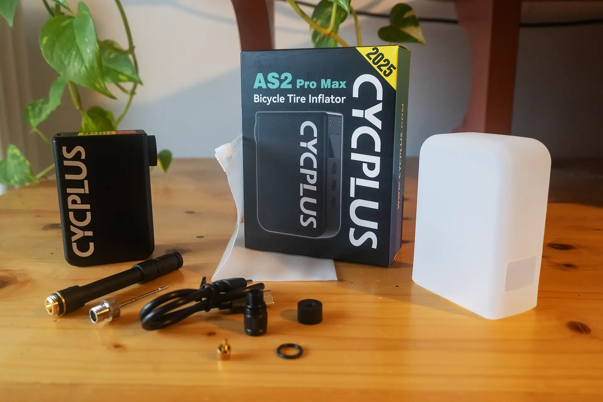 Mini pompa elettrica Cycplus AS2 Pro Max