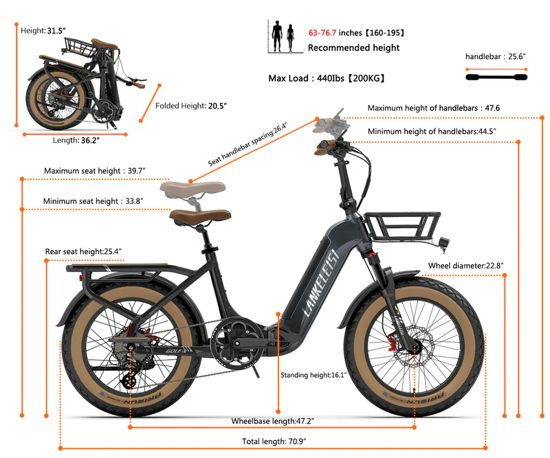 Lankeleisi golf x Bike Size