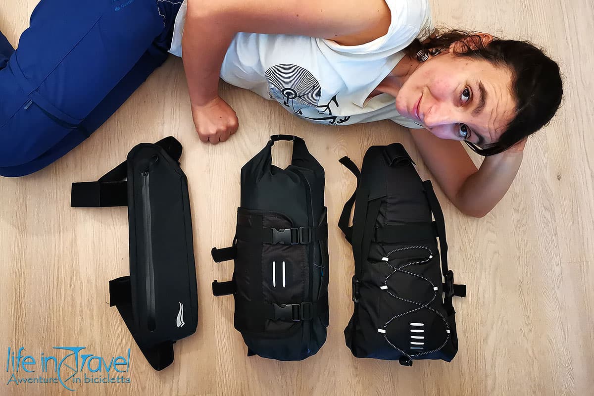 borse bikepacking economiche Crivit