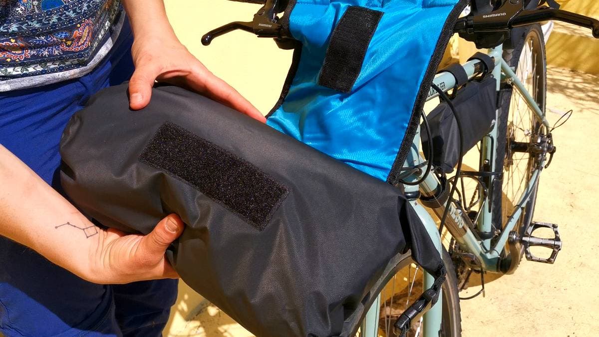 borse bikepacking da manubrio