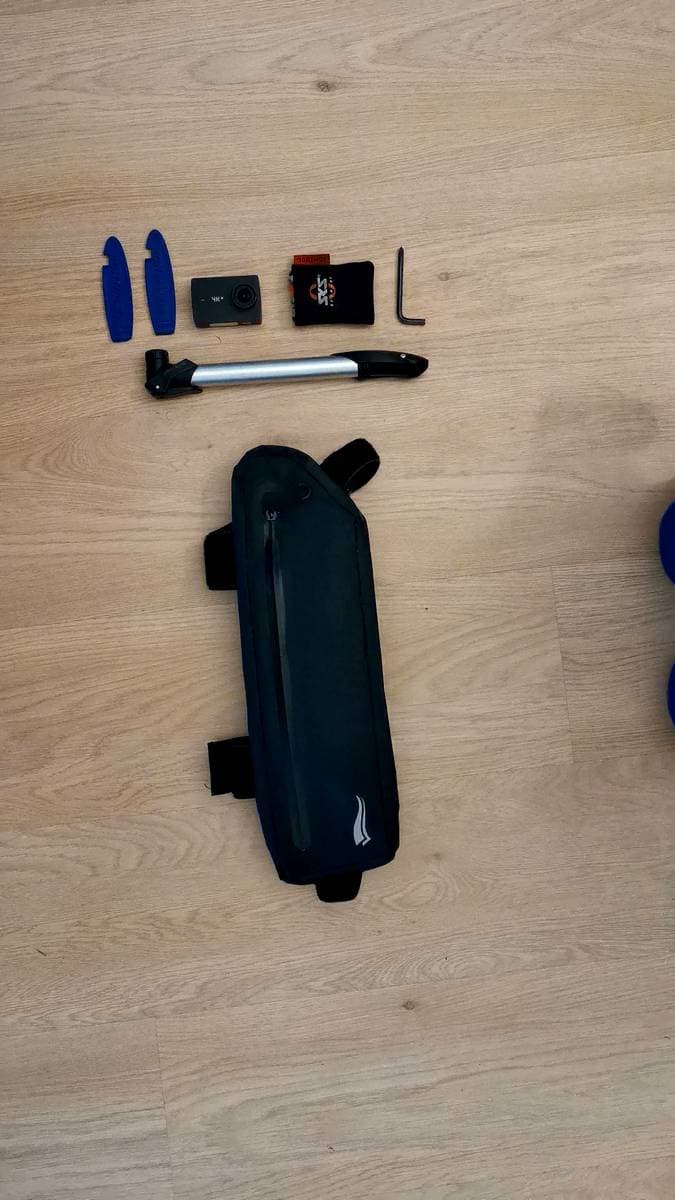 borsa telaio bikepacking lidl