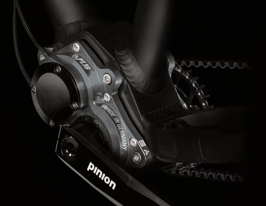 Cambio al mozzo bici p line pinion