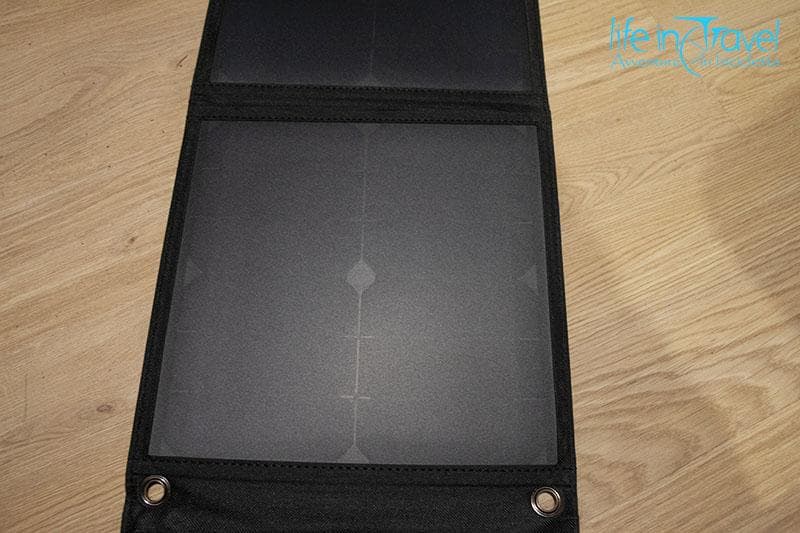 pannello solare powertraveler aperto