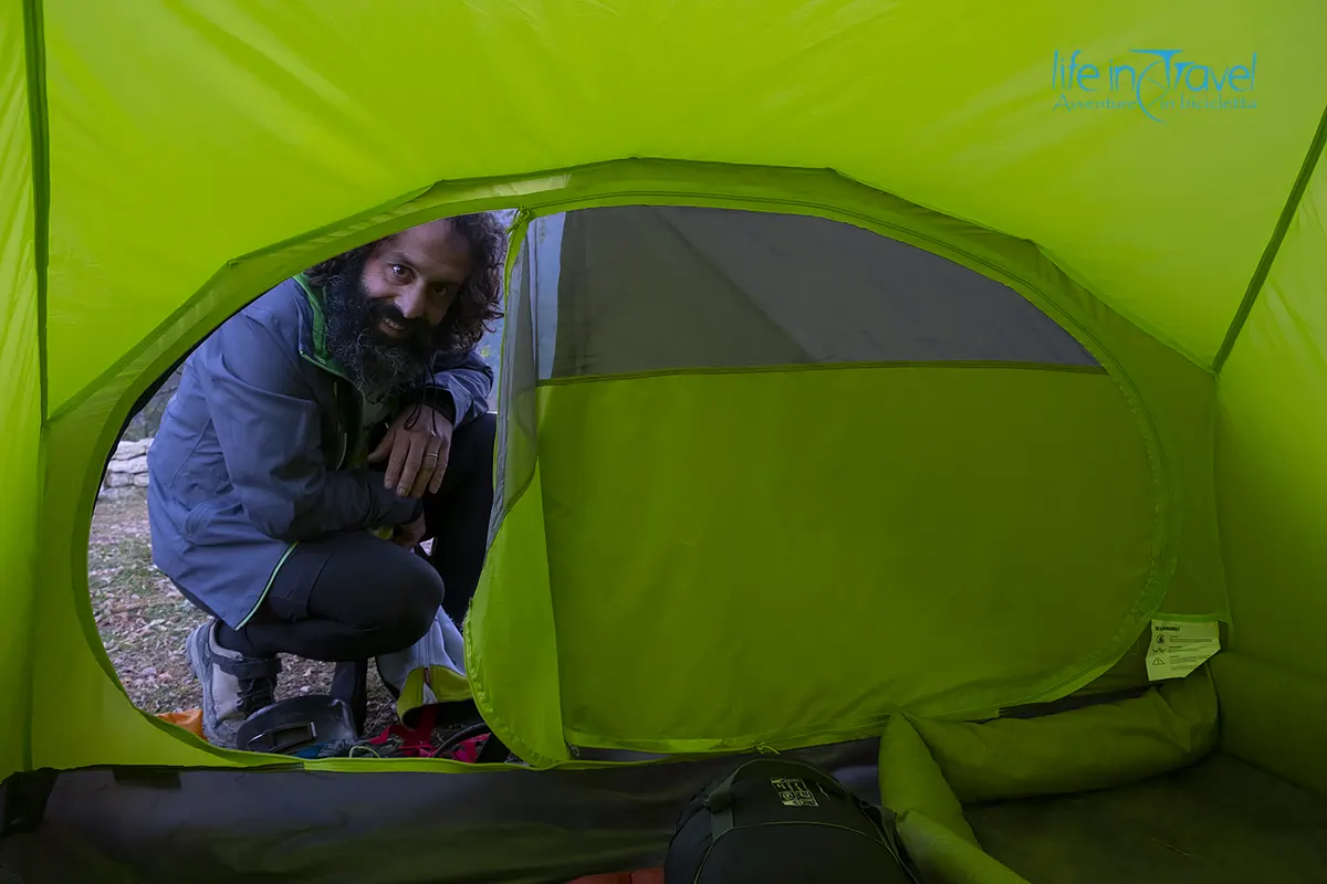 recensione tenda cicloturismo salewa