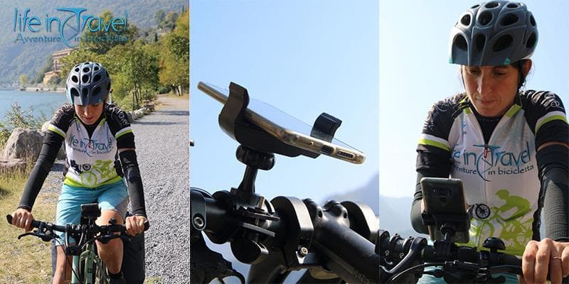 supporto smartphone x bici