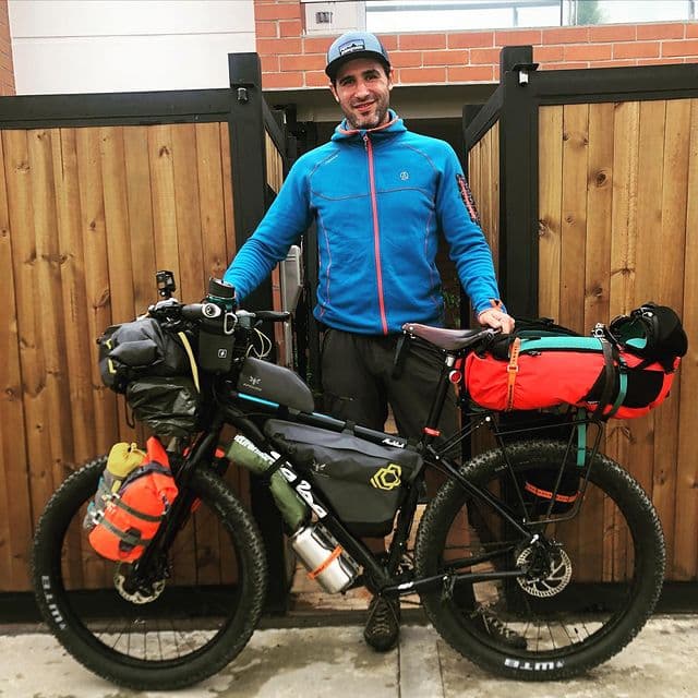viaggiare in bici setup ibrido