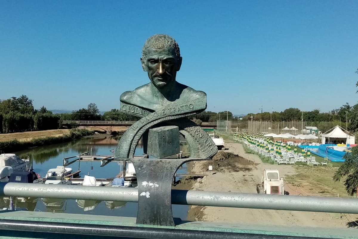 busto giulio cesare sul rubicone