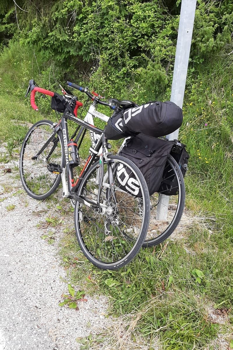 12 bici da corsa in viaggio