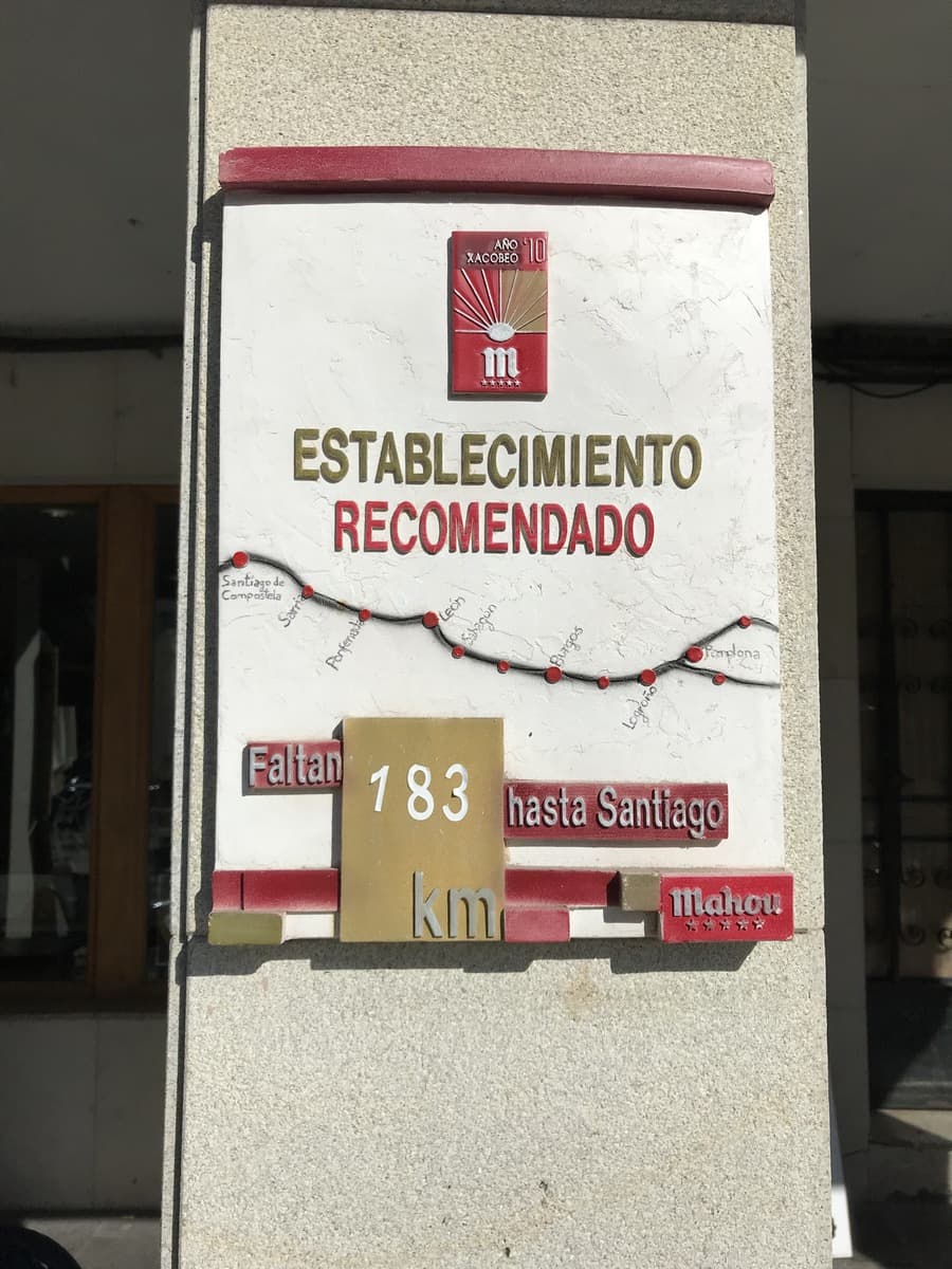 32 cammino di santiago